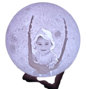 USB 3D printed Moon